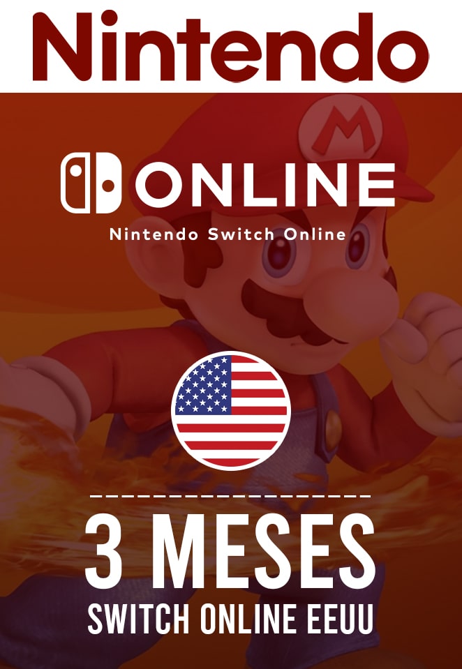 SWITCH ONLINE 3 MESES (USA)